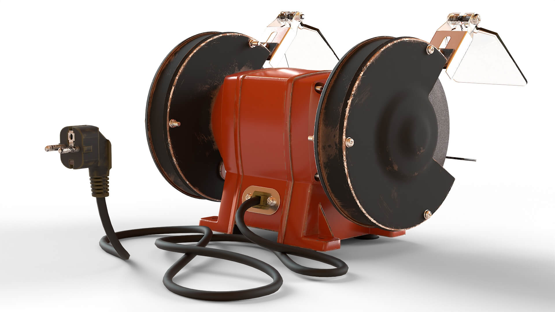 Bench Grinder 3D Model