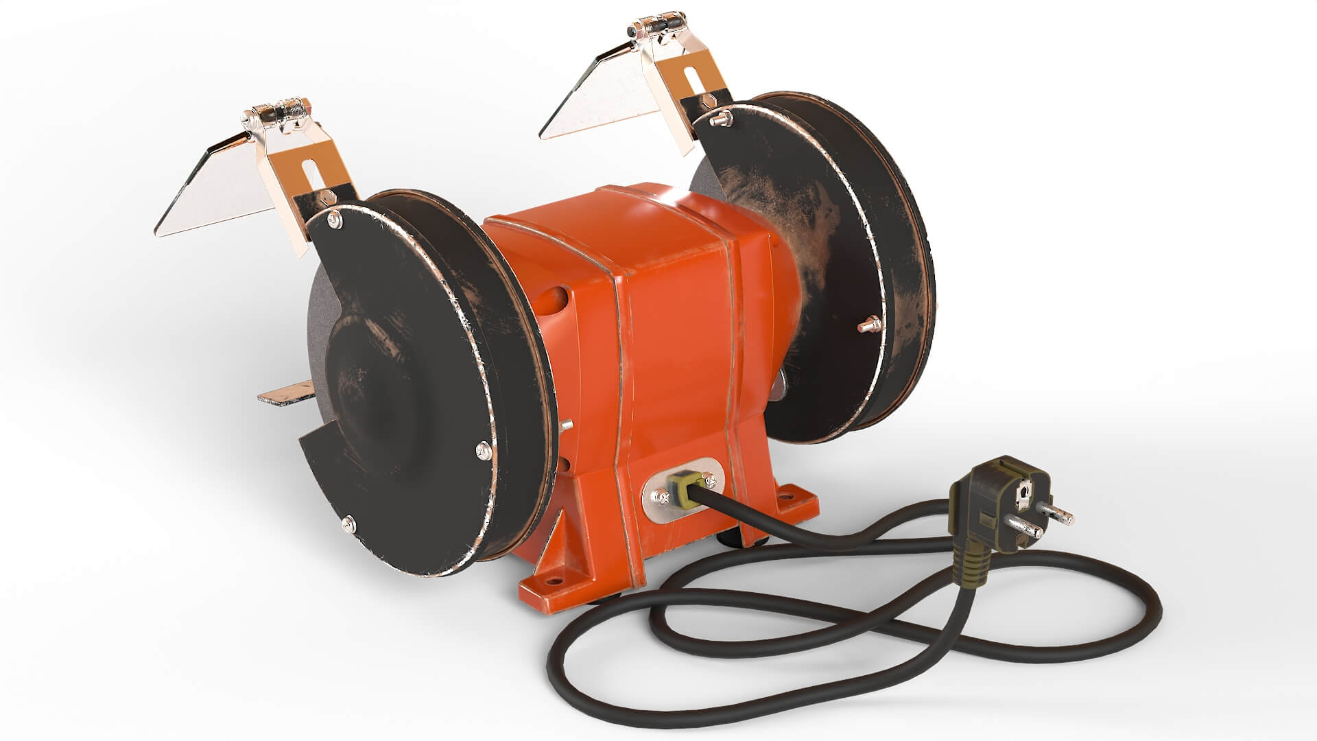 Bench Grinder 3D Model