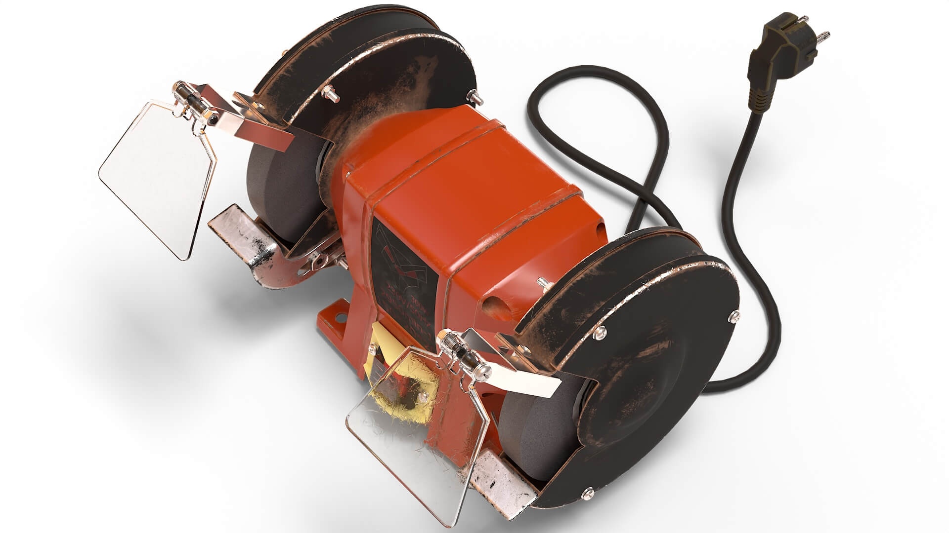 Bench Grinder 3D Model
