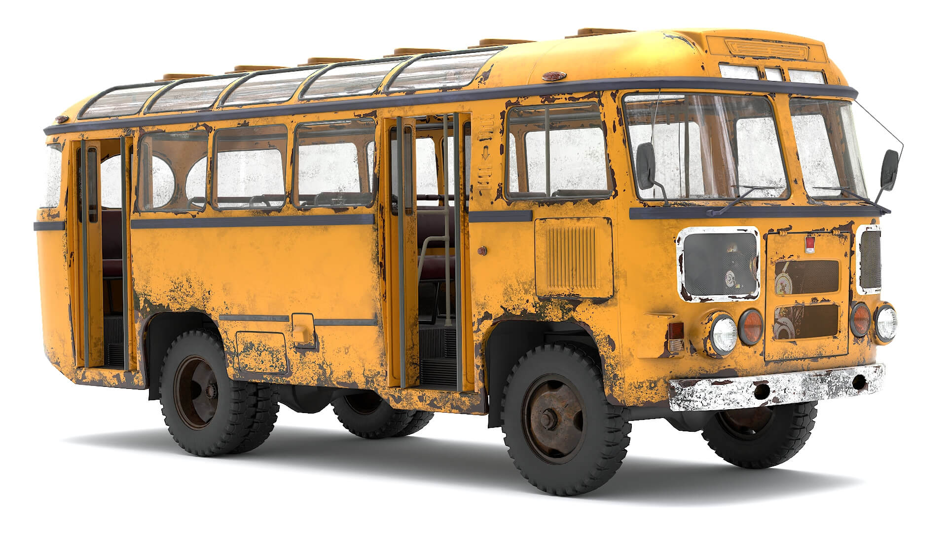 Bus PAZ - 672 3D Model