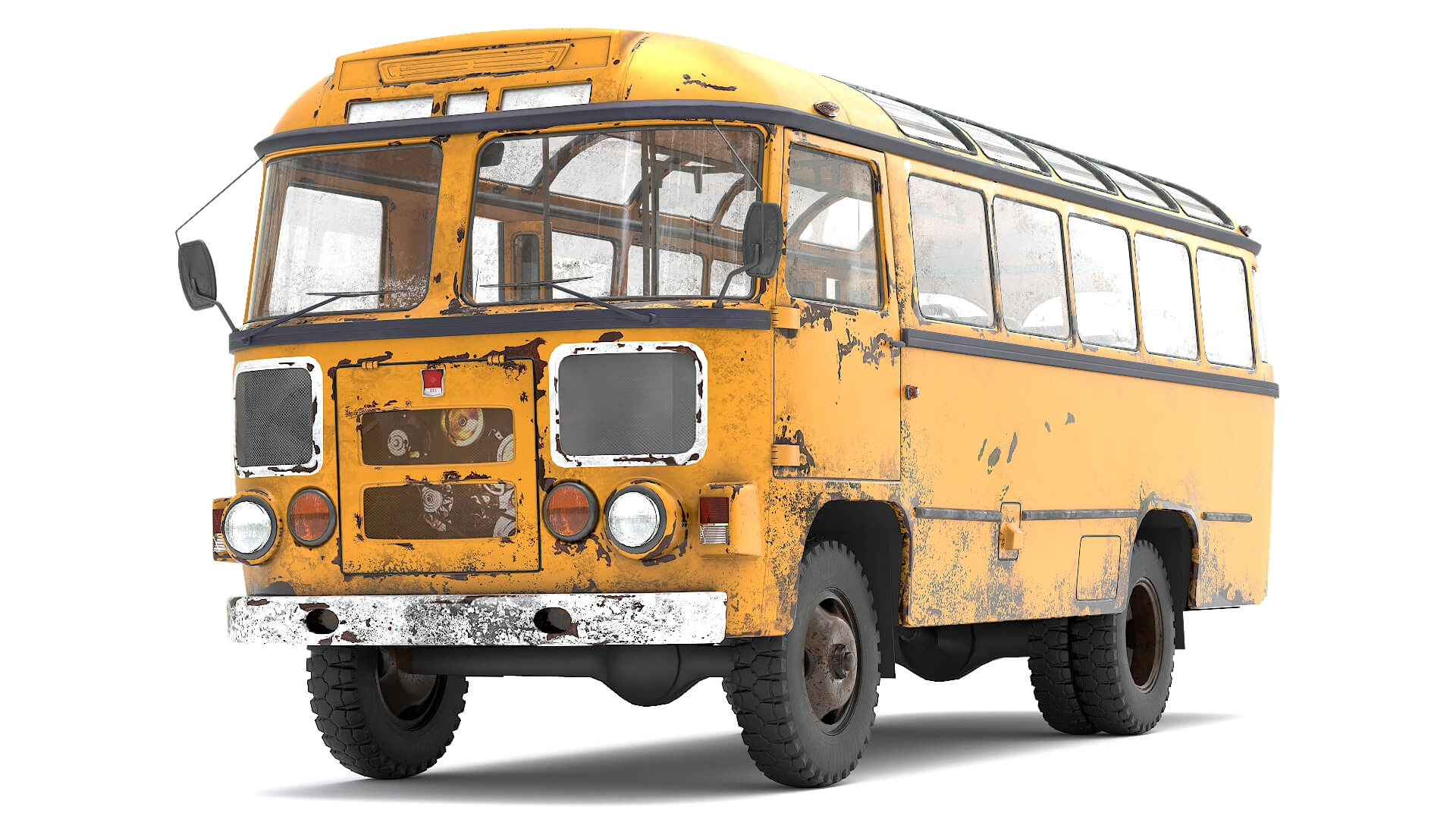 Bus PAZ - 672 3D Model