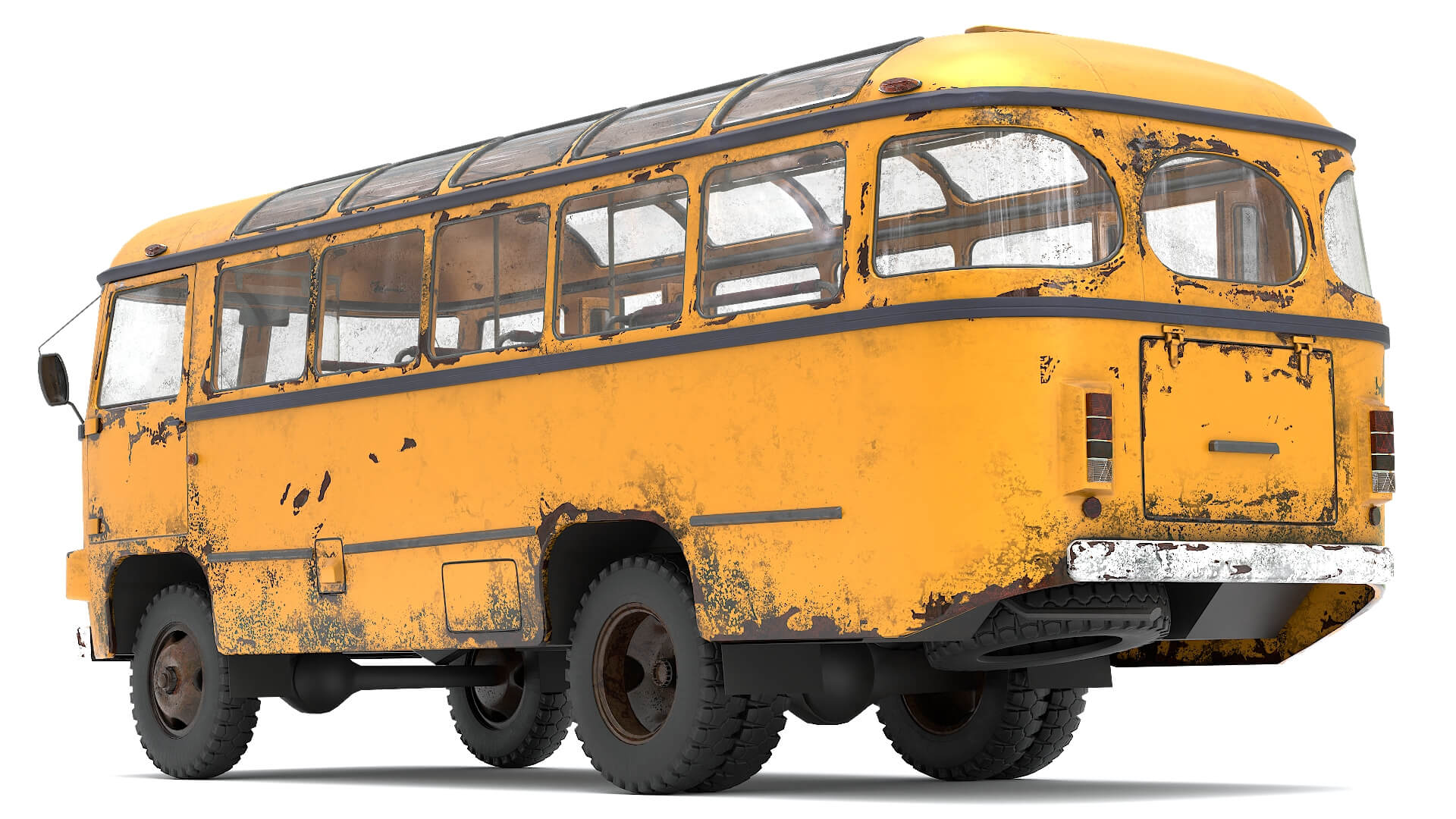 Bus PAZ - 672 3D Model