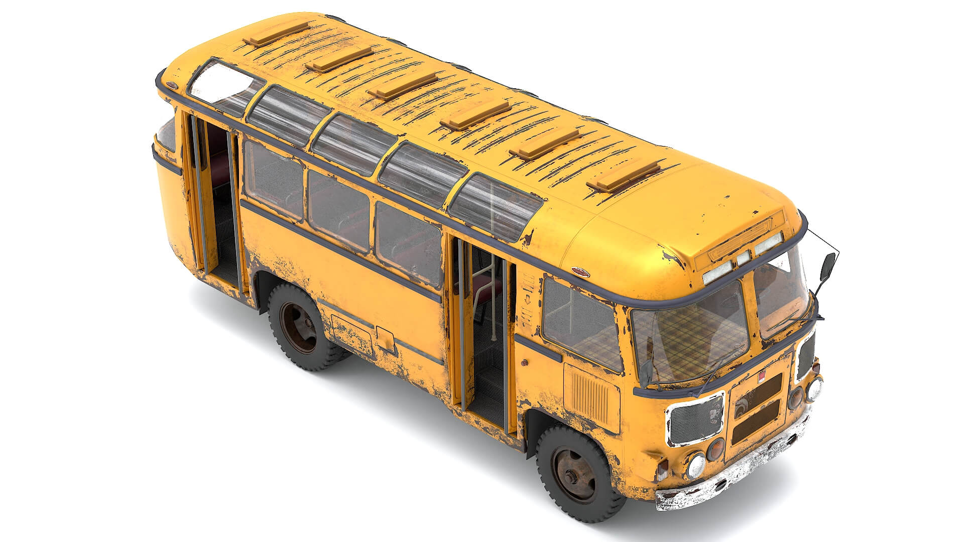 Bus PAZ - 672 3D Model