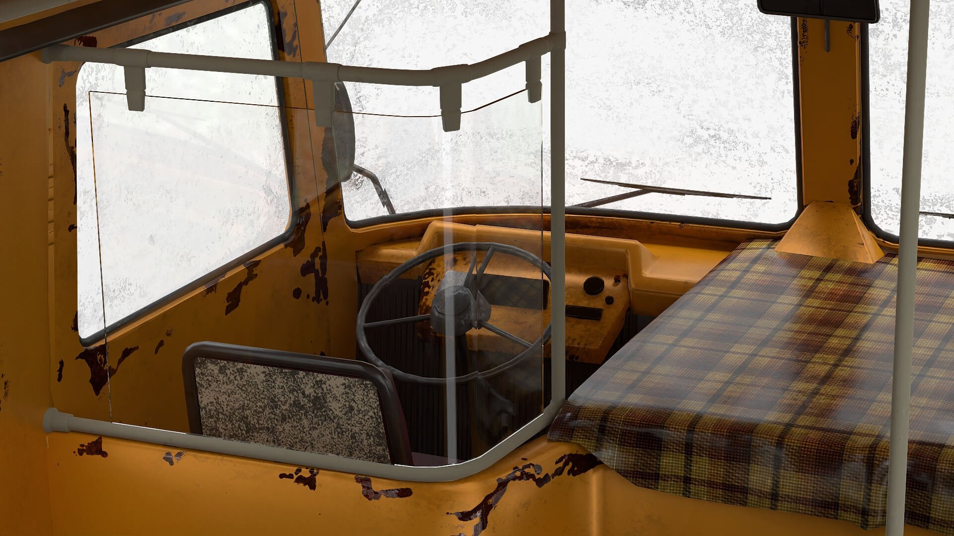 Bus PAZ - 672 3D Model