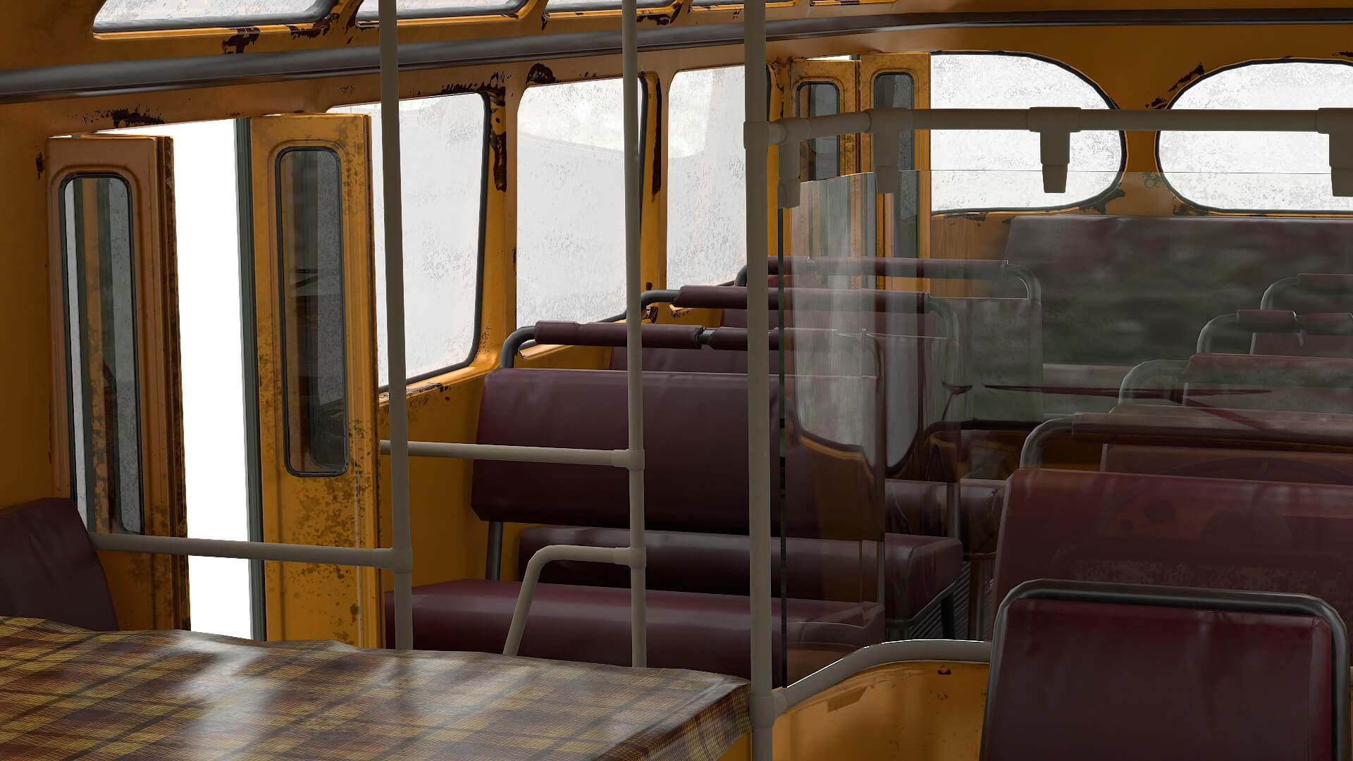 Bus PAZ - 672 3D Model