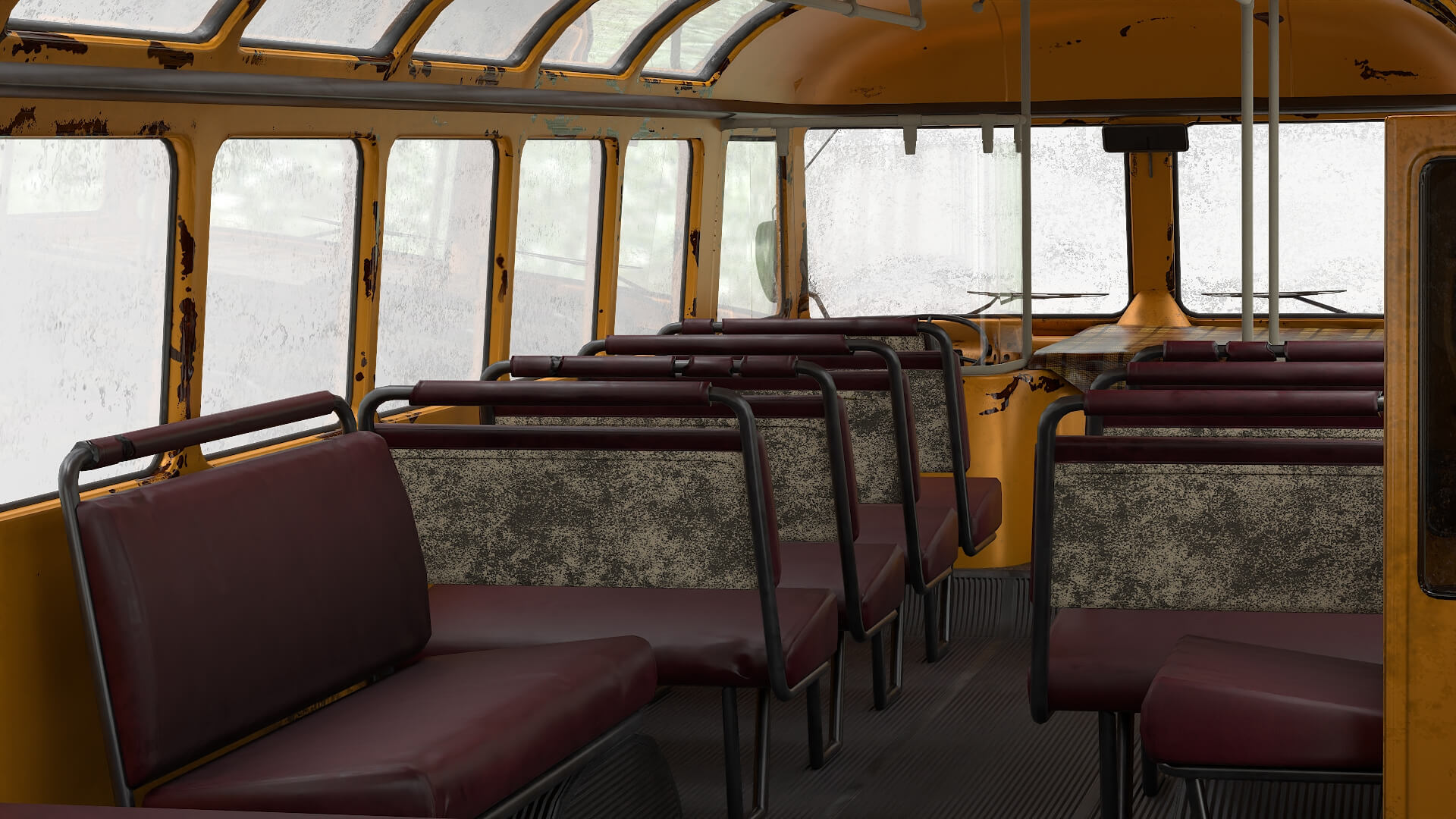 Bus PAZ - 672 3D Model