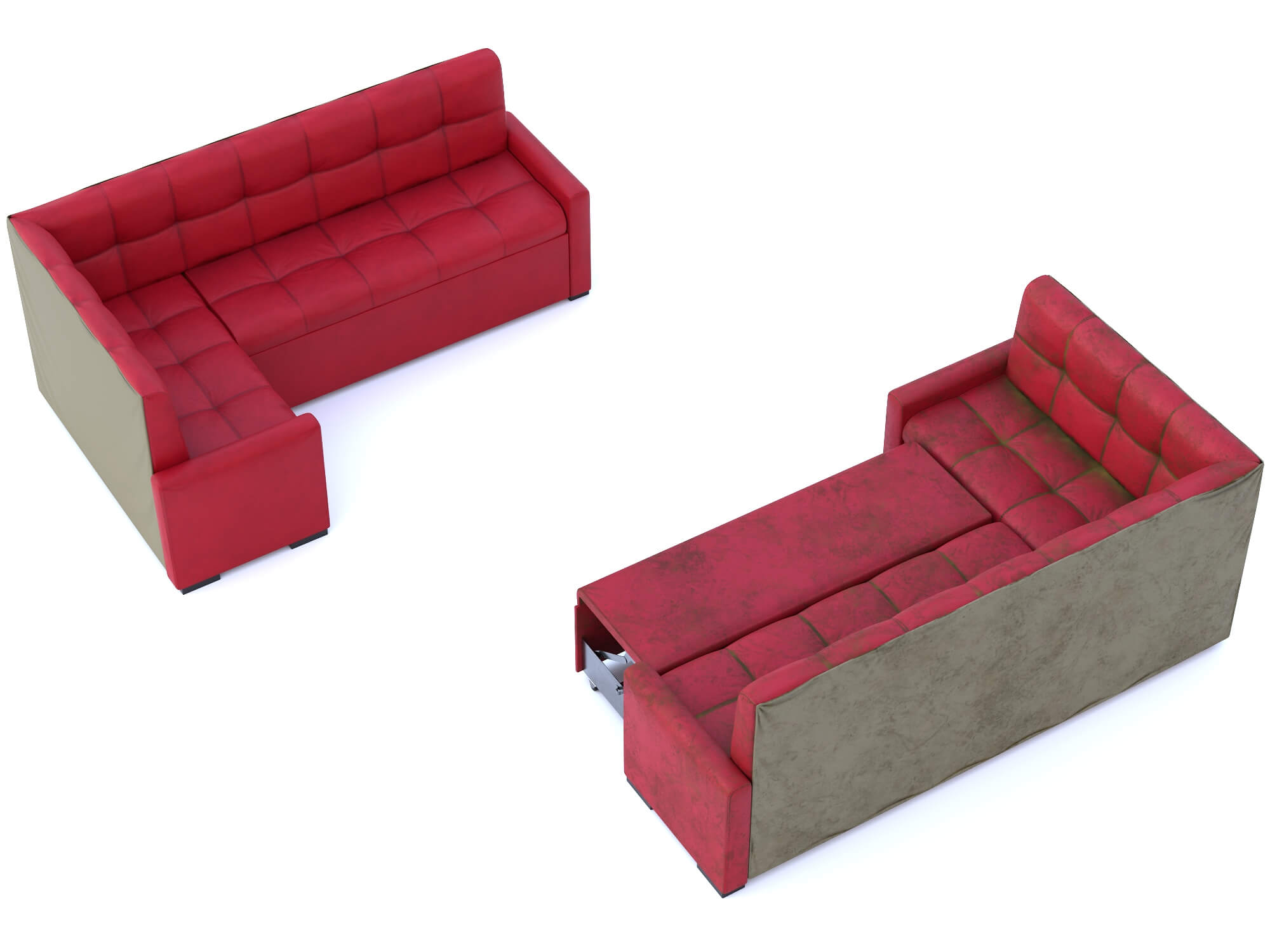 Sofa2 3D Model 3D Model