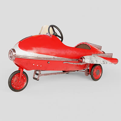 Pedal Car 3D Model