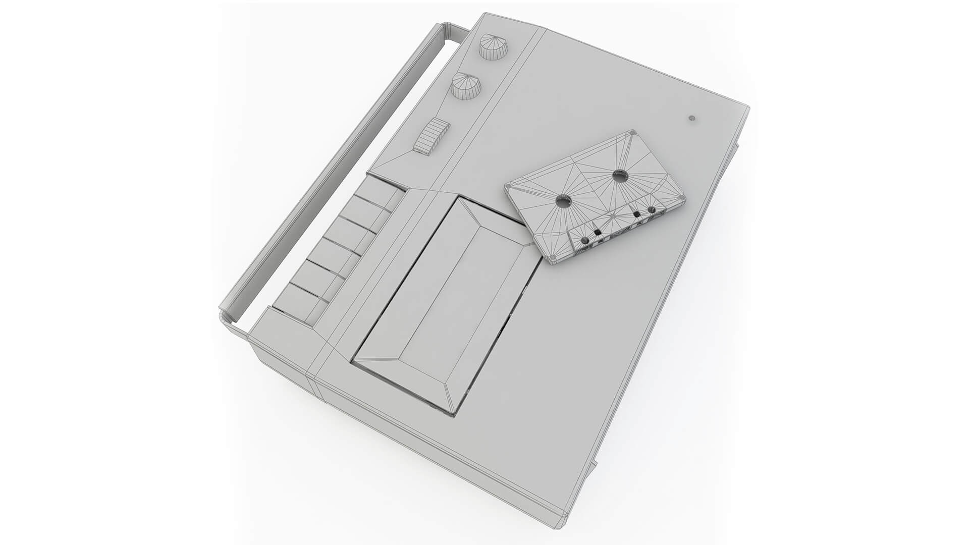Record Player 3D Model