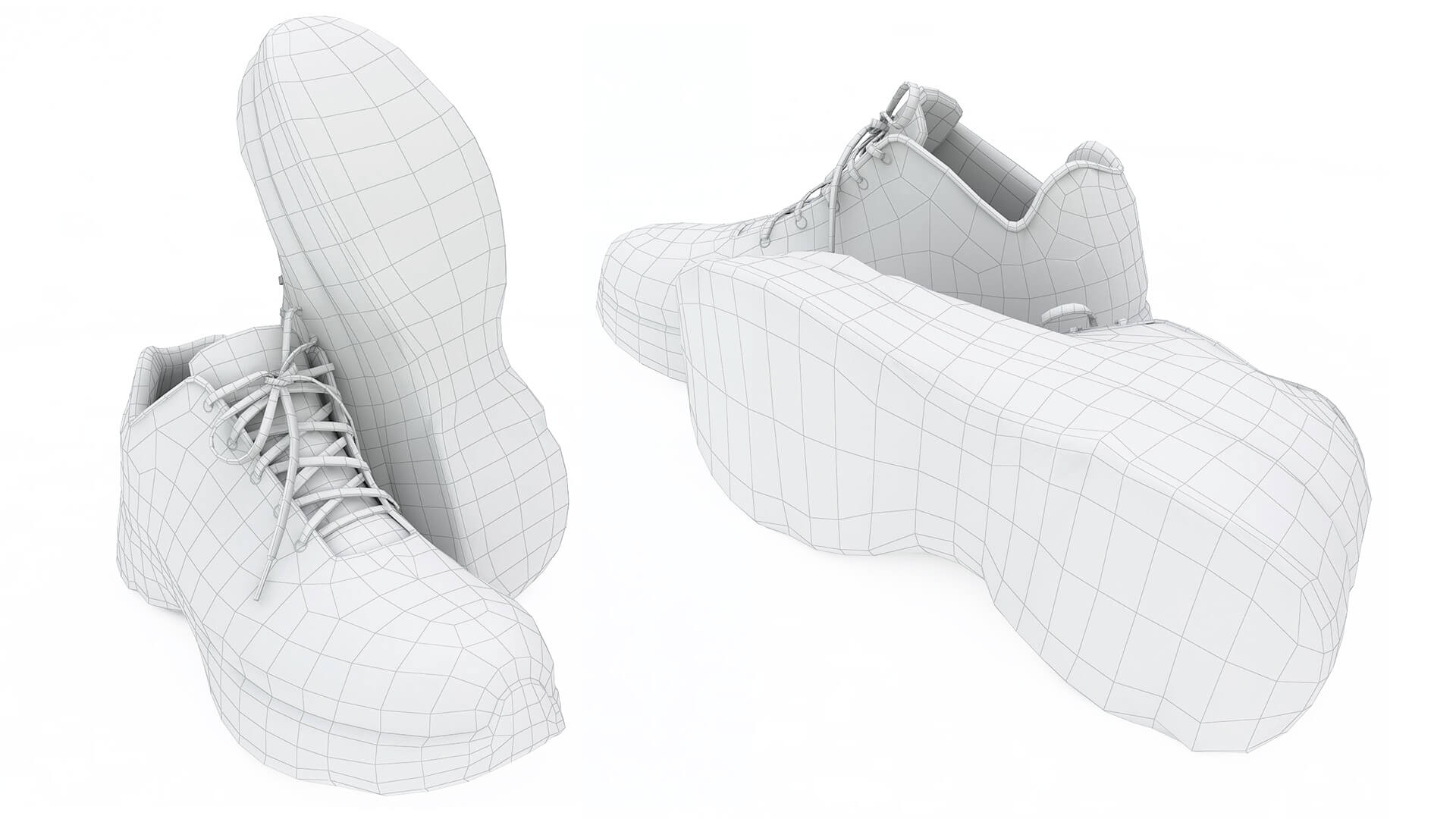 Sneakers 3D Model 3D Model