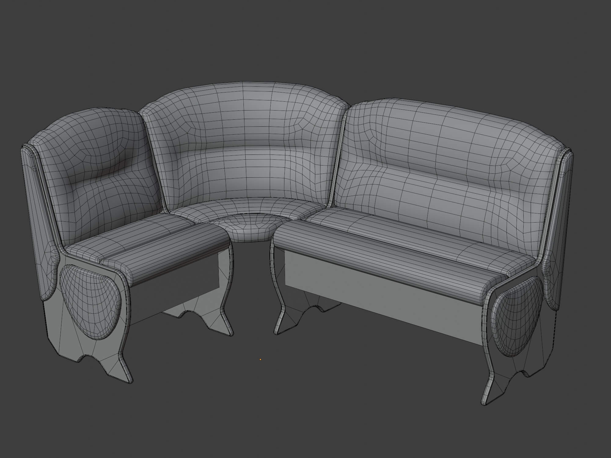 Sofa3 3D Model 3D Model
