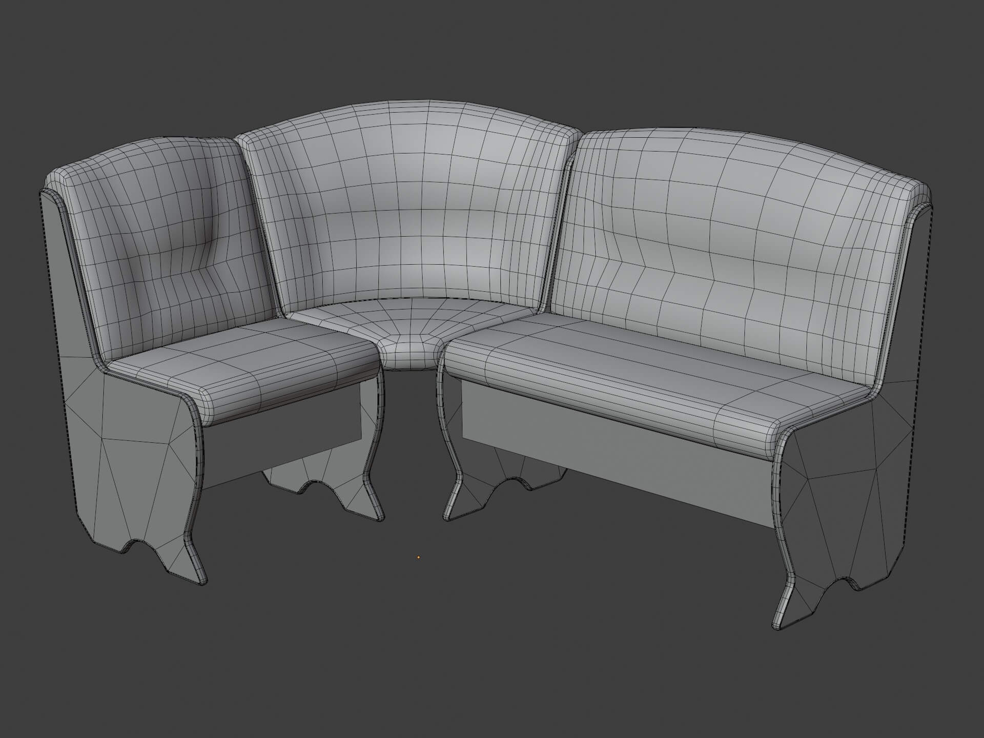 Sofa4 3D Model 3D Model