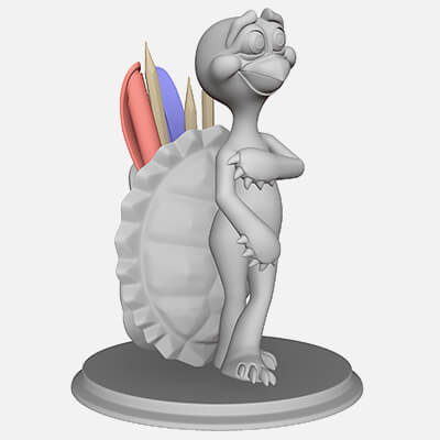 Turtle 3D Print Model
