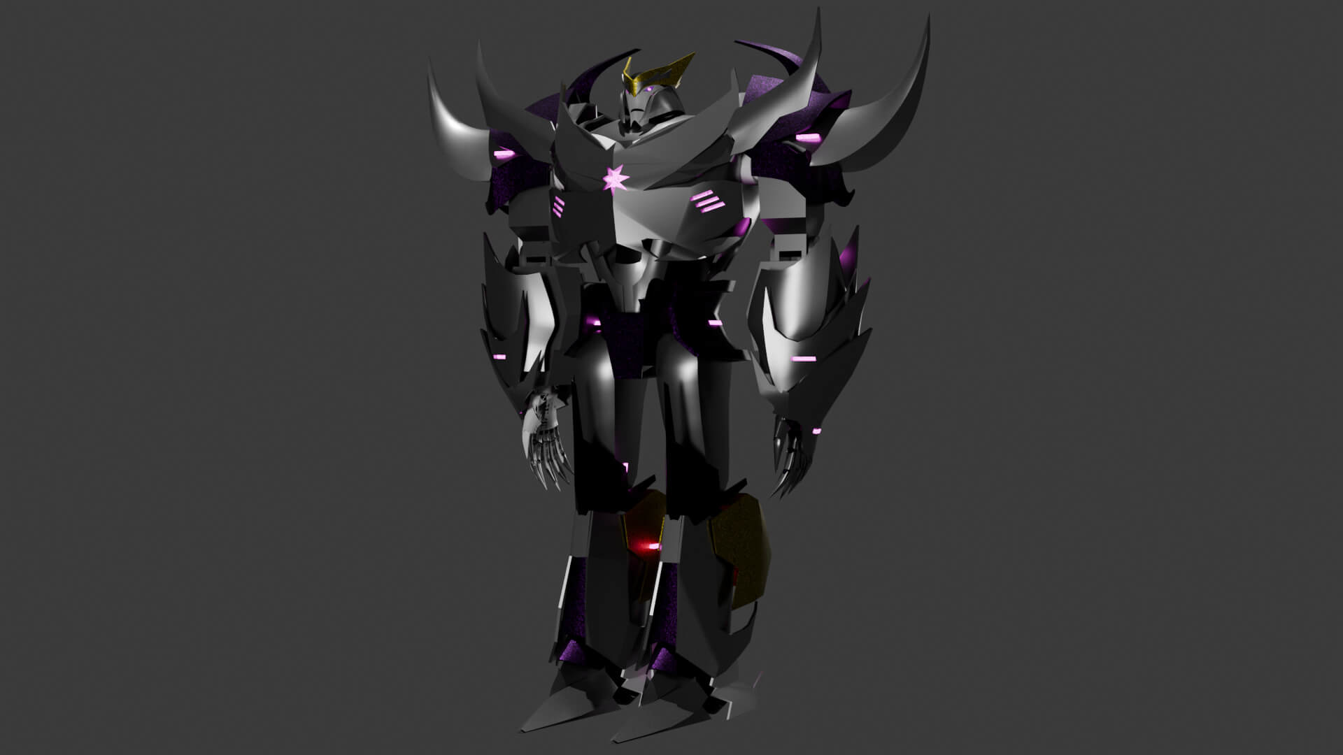 Megatron Transformers 3D Model