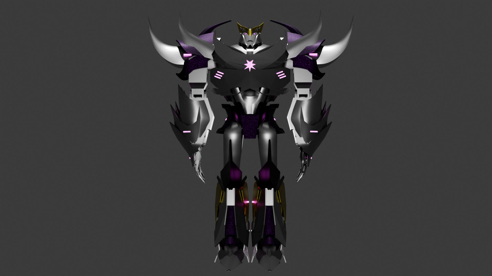 Megatron Transformers 3D Model