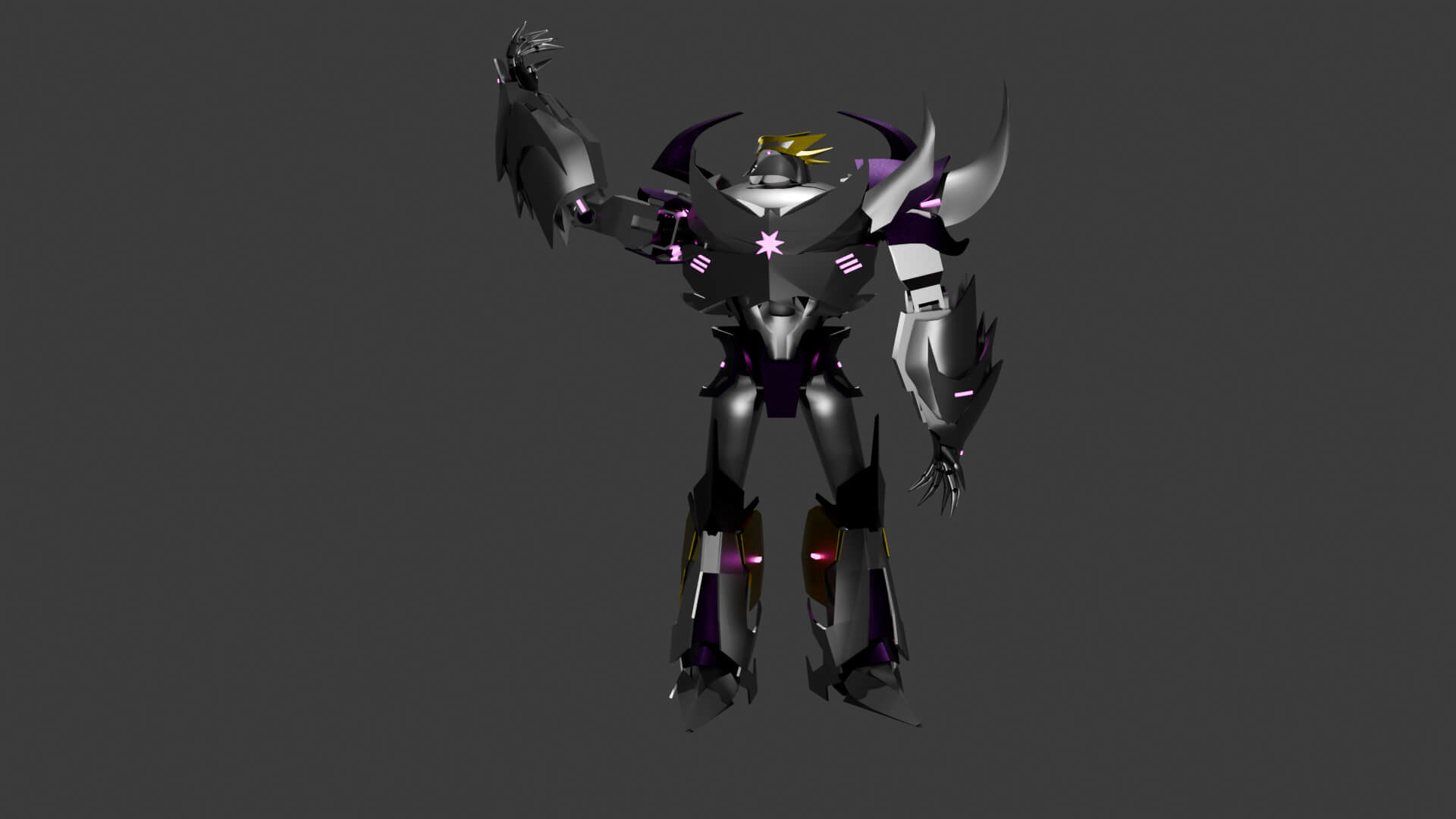Megatron Transformers 3D Model