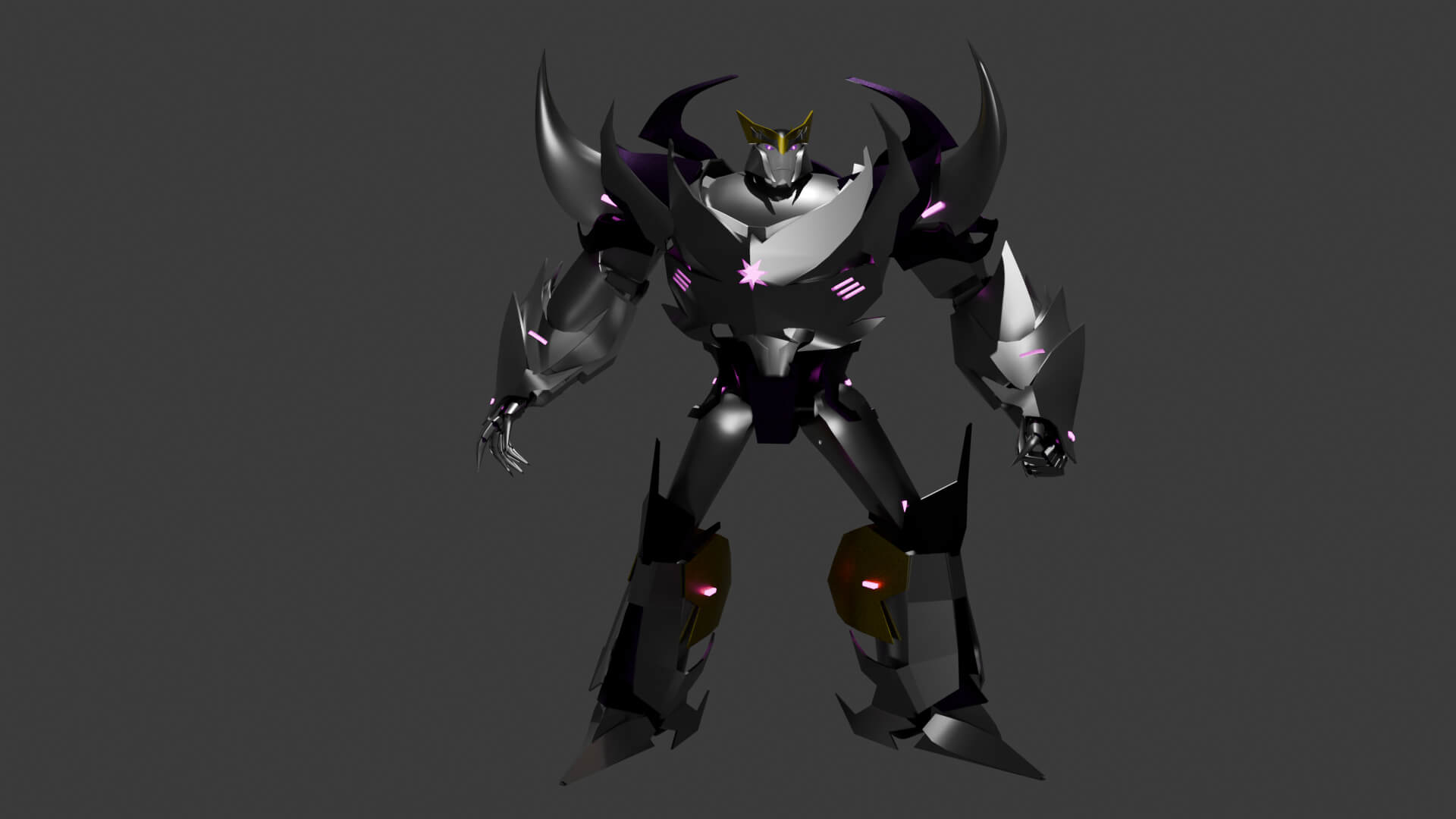 Megatron Transformers 3D Model