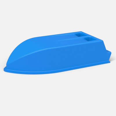 Air Scoop of Northeast Dirt Modified Stock Car Scale 1:25