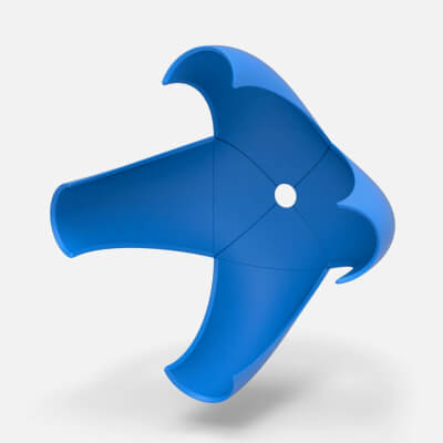 Braking Parachute for Dragster Version 1 Scale 1:25