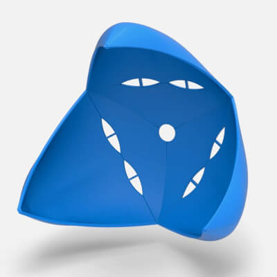 Braking Parachute for Dragster Version 3 Scale 1:25