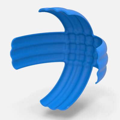 Braking Parachute for Dragster Version 4 Scale 1:25