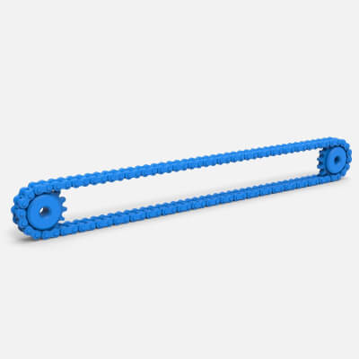 Chain drive Version 5 Scale 1:25