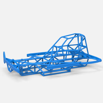Frame of BriSCA Formula 2 Stock Car Scale 1:25
