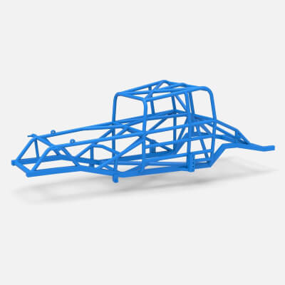 Frame of Canadian Vintage Modified Stock Car Scale 1:25