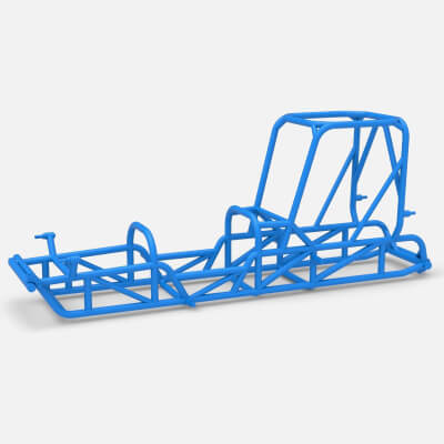 Frame of Dirt Silver Crown Champ Car Version 2 Scale 1:25