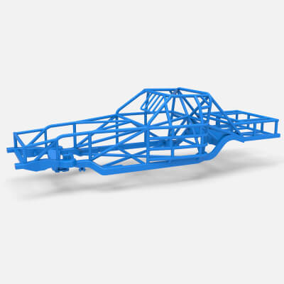 Frame of IMCA Stock Car Scale 1:25