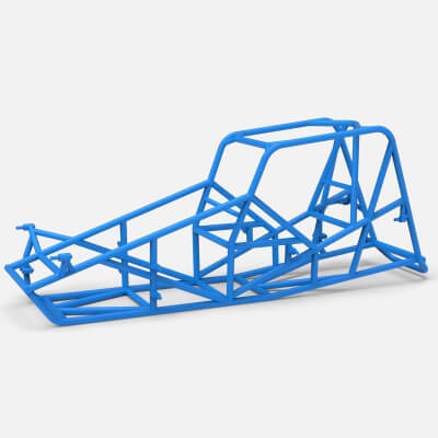 Frame of Silver Crown Car Version 3 Scale 1:25