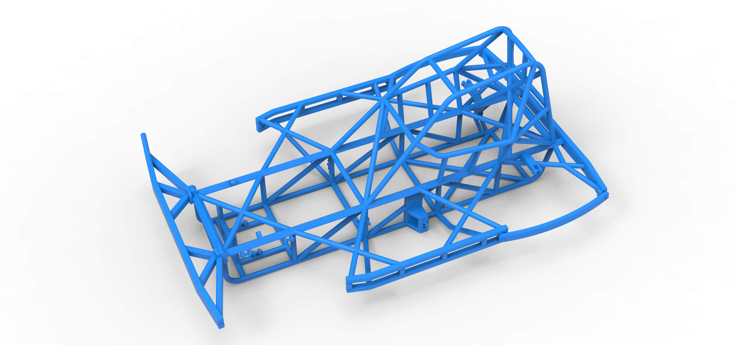 Frame of Superstox Scale 125 3D Model