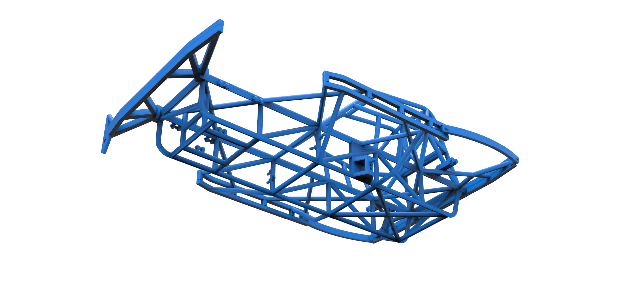 Frame of Superstox Scale 125 3D Model