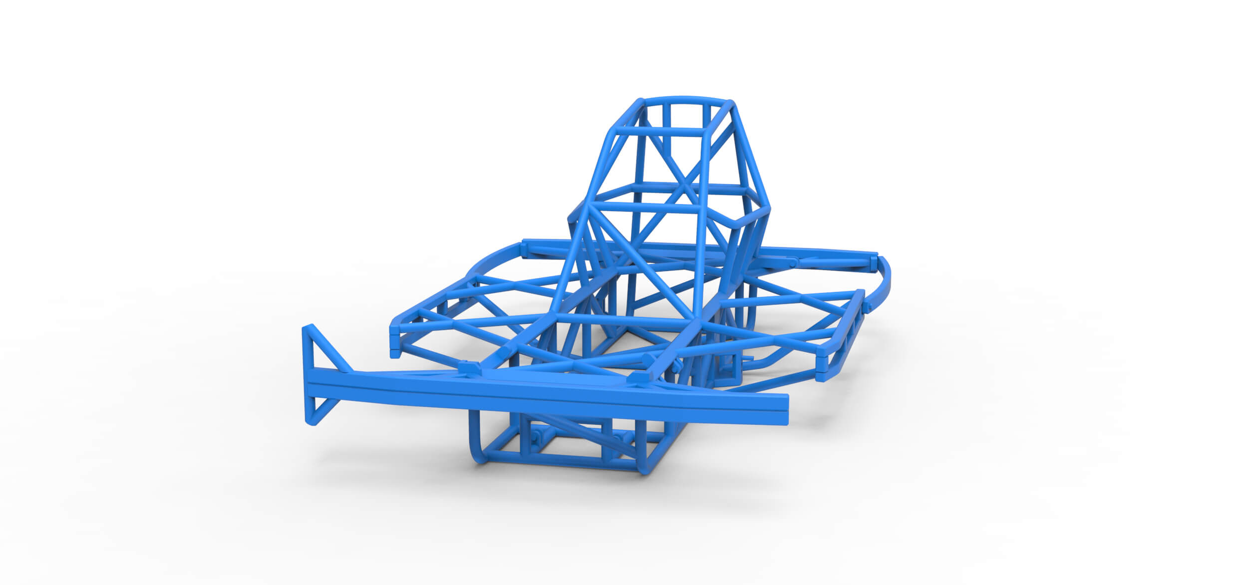 Frame of Superstox Scale 125 3D Model