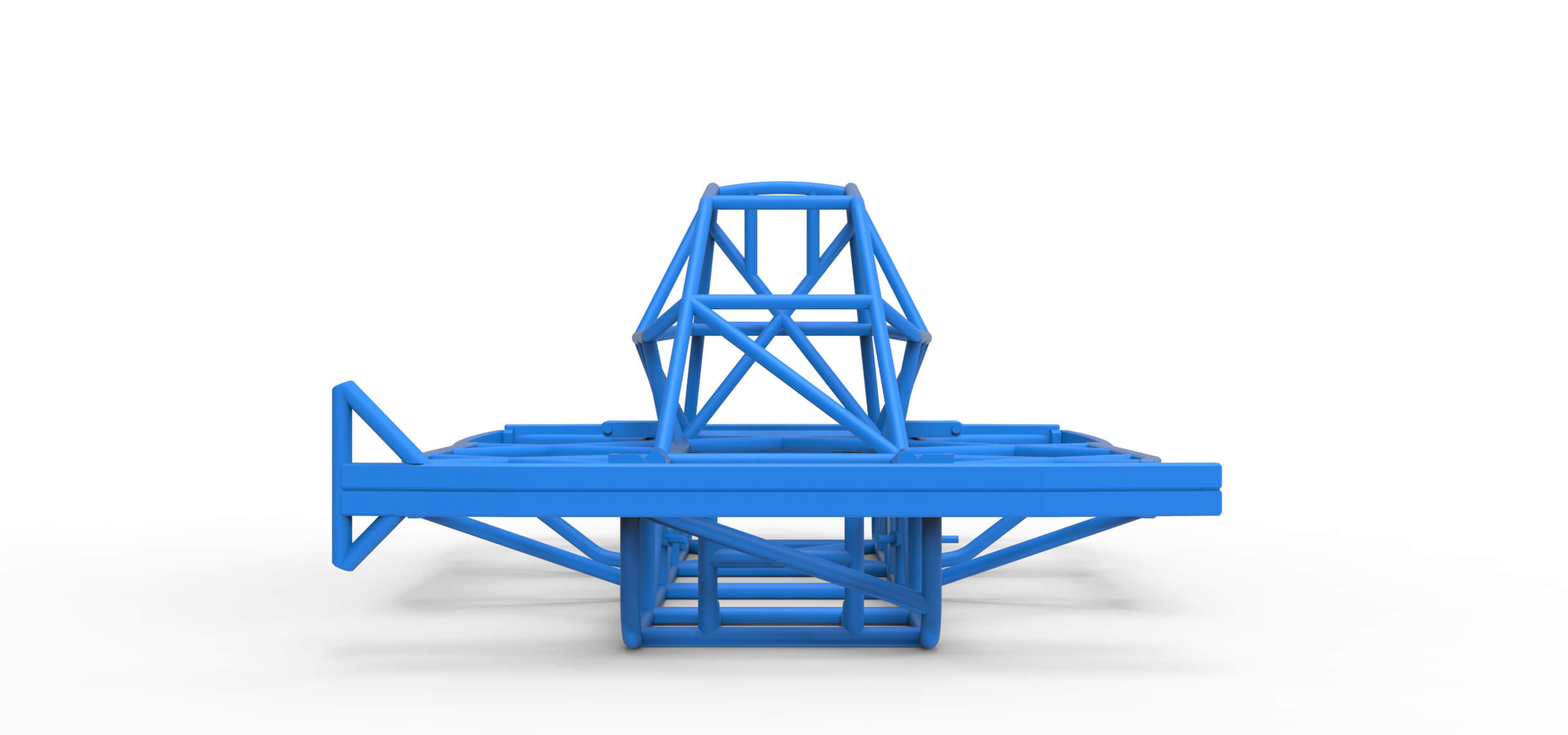 Frame of Superstox Scale 125 3D Model