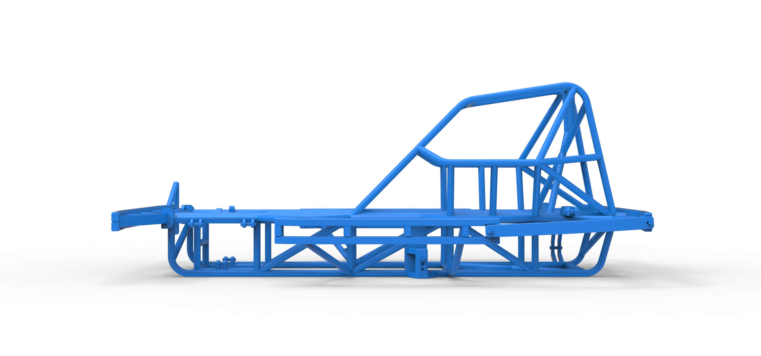 Frame of Superstox Scale 125 3D Model