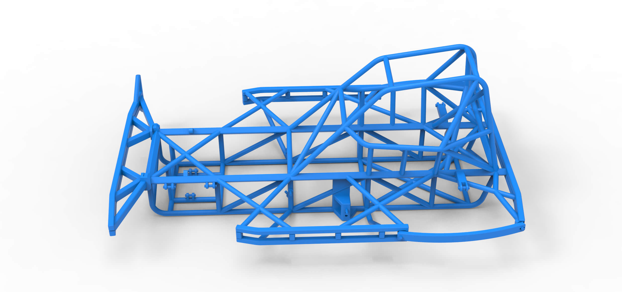 Frame of Superstox Scale 125 3D Model