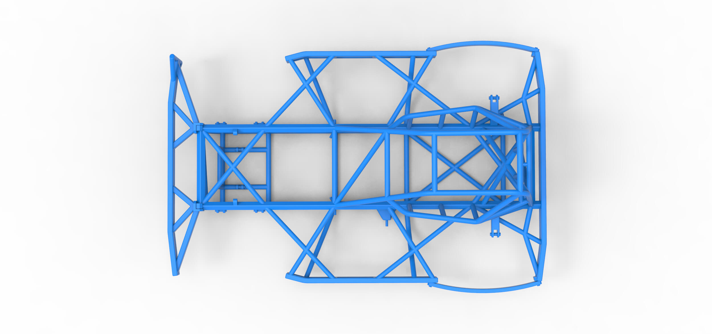 Frame of Superstox Scale 125 3D Model
