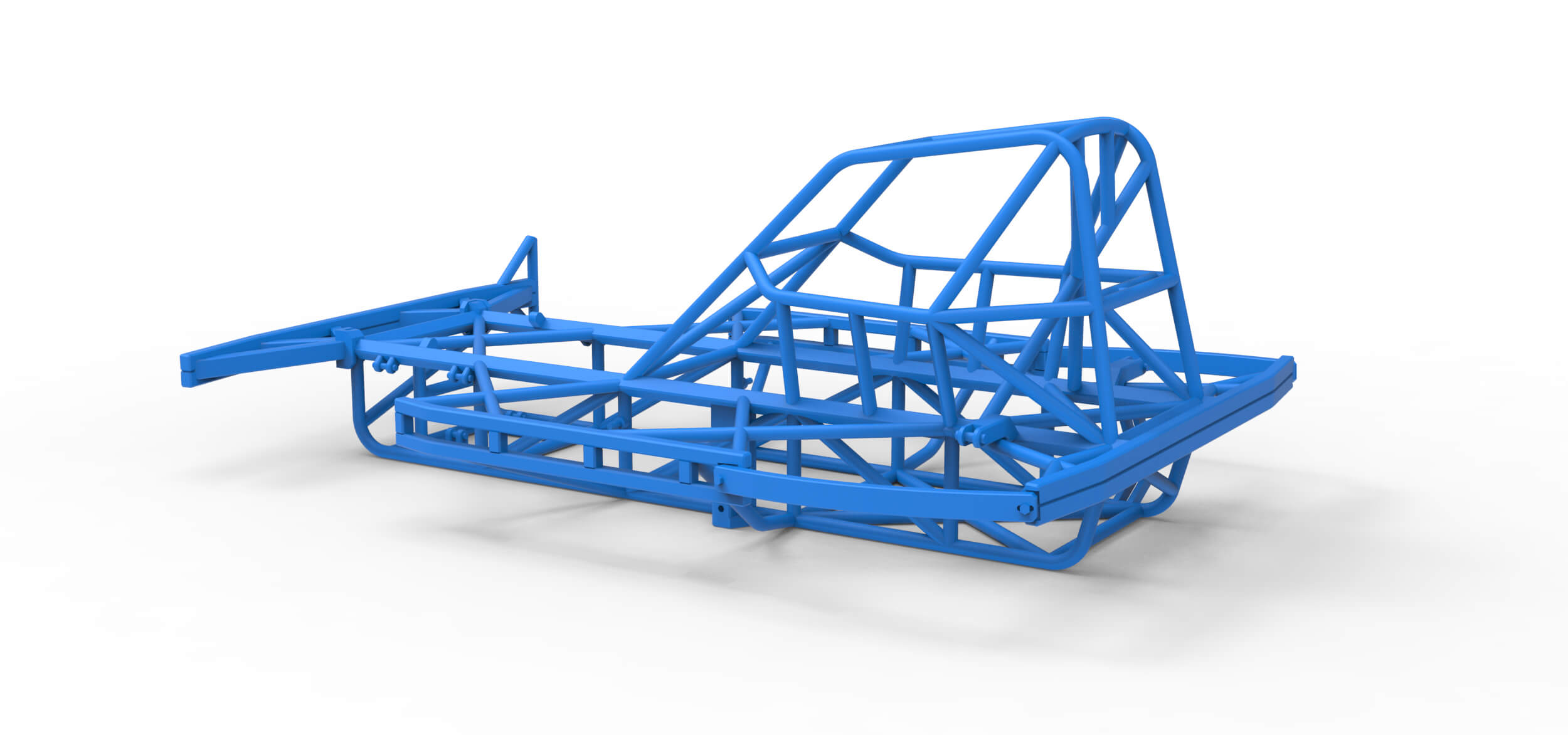 Frame of Superstox Scale 125 3D Model