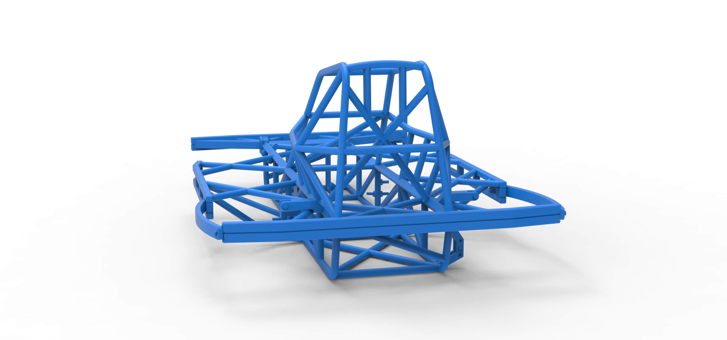 Frame of Superstox Scale 125 3D Model