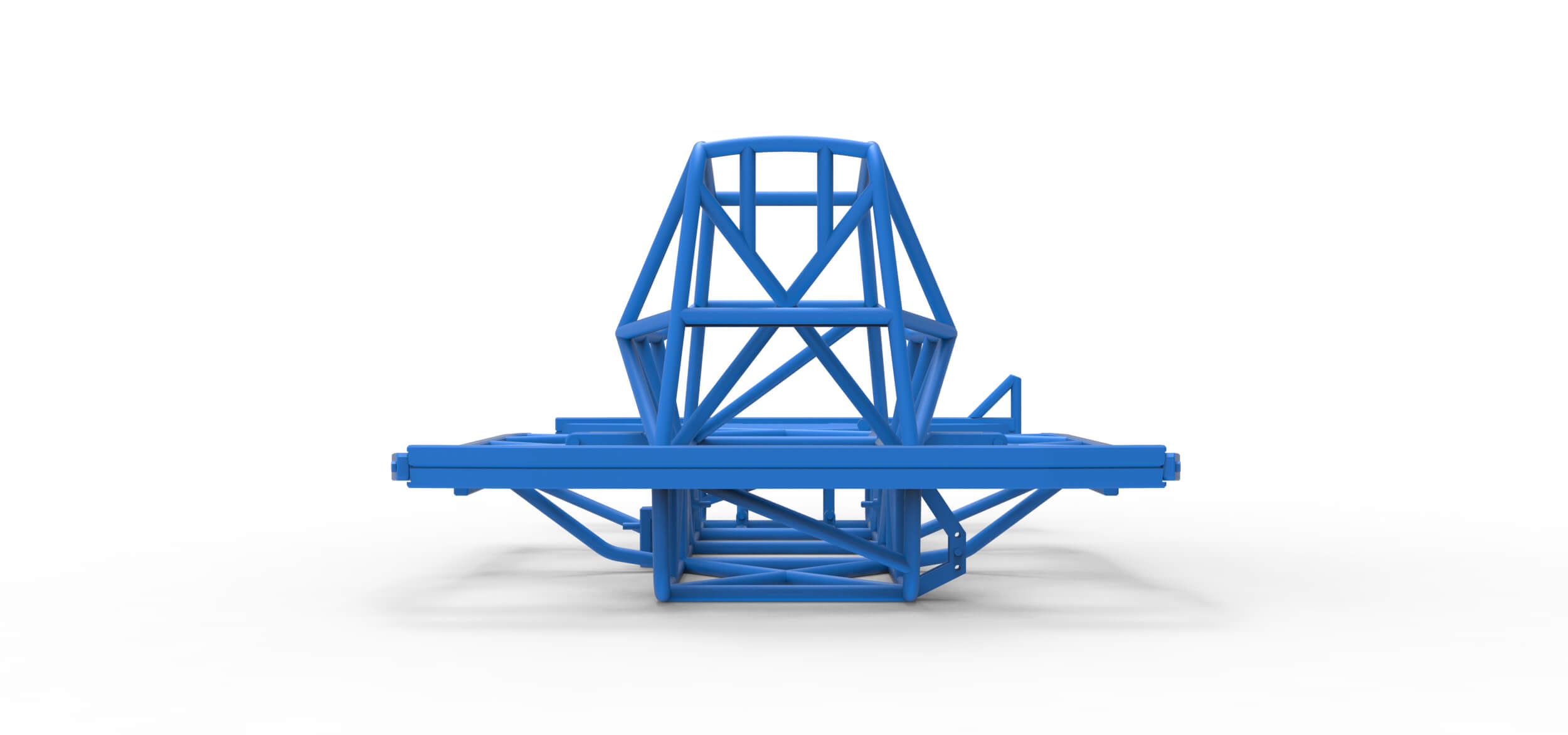 Frame of Superstox Scale 125 3D Model