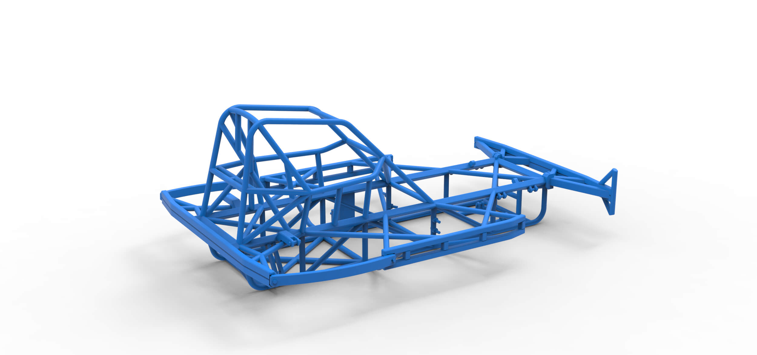 Frame of Superstox Scale 125 3D Model