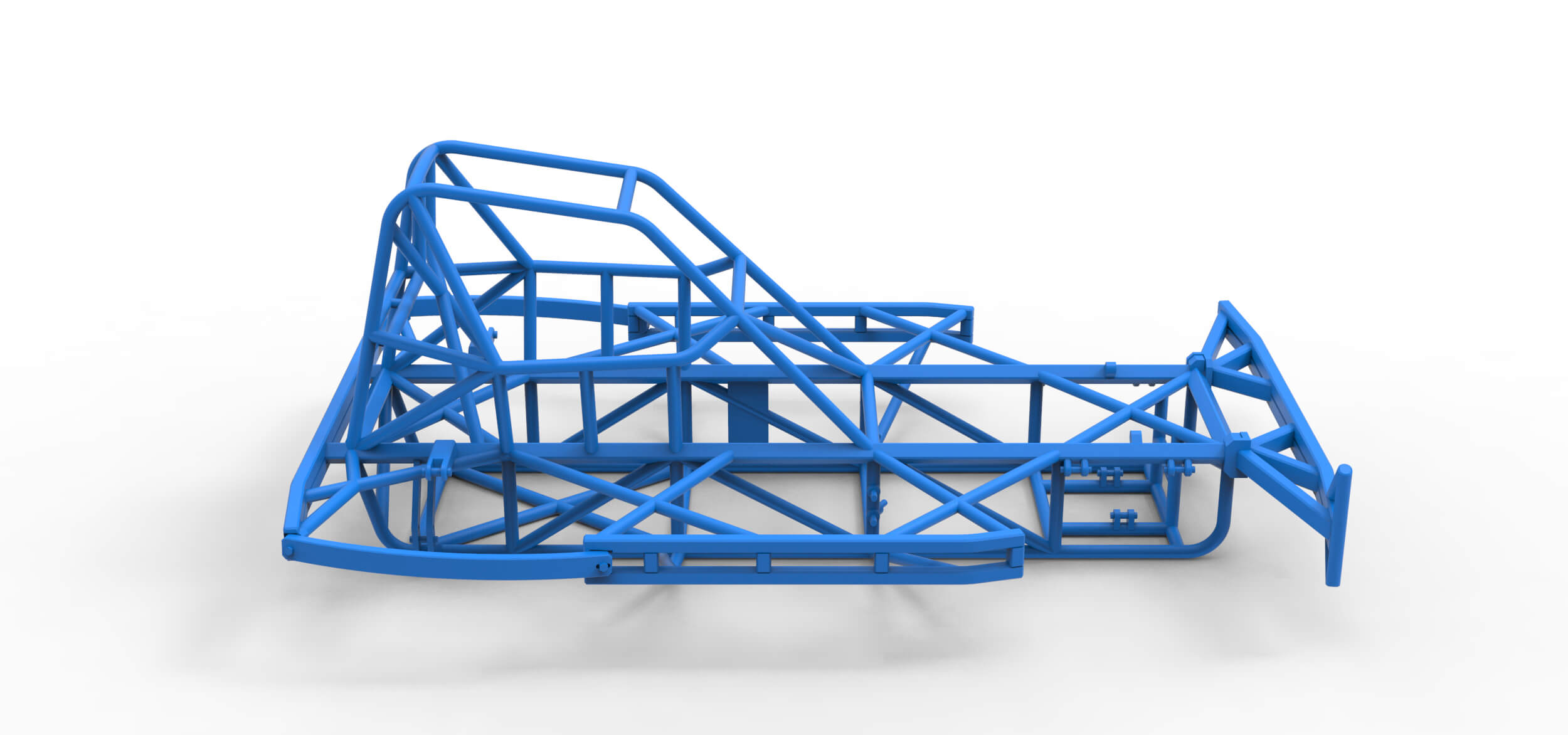 Frame of Superstox Scale 125 3D Model