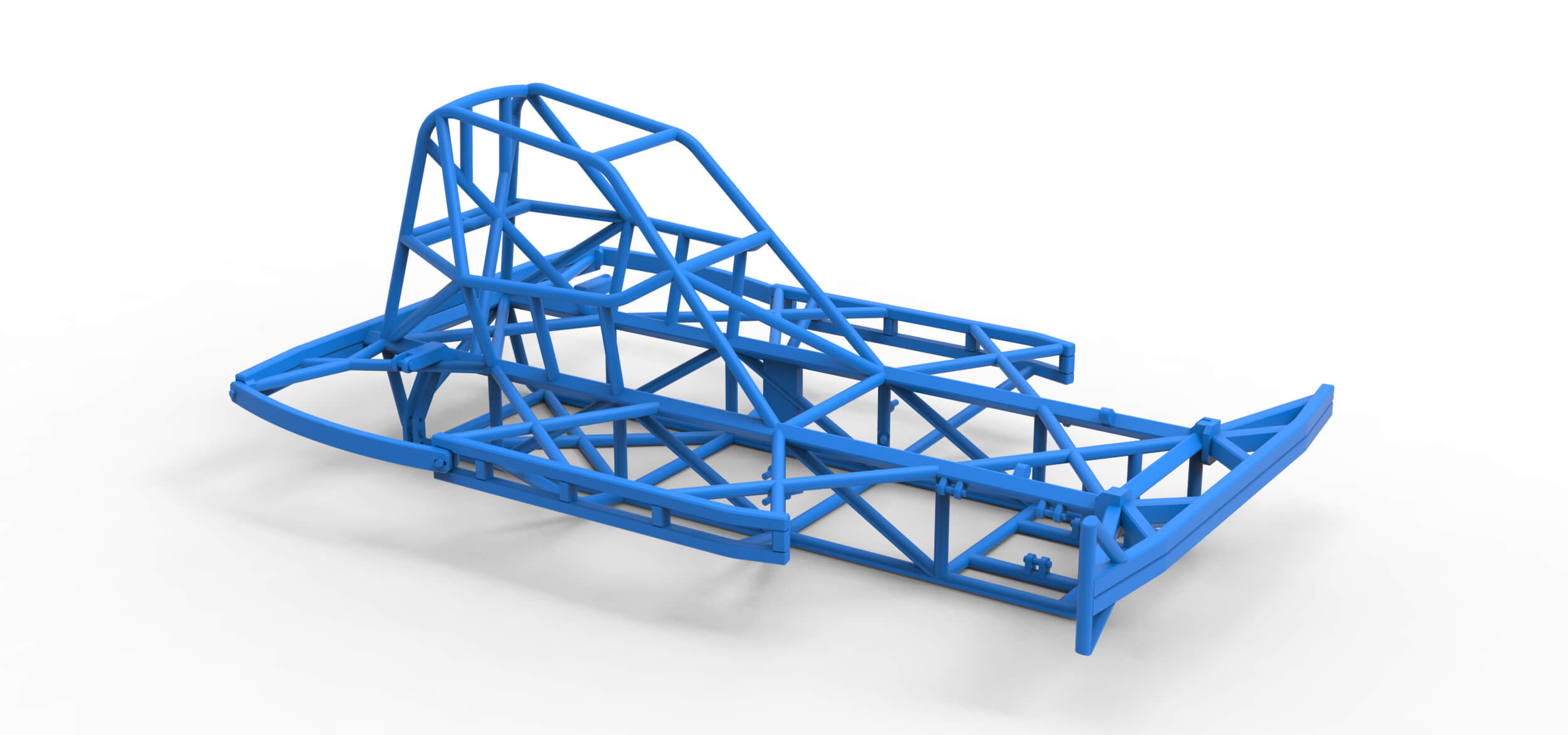 Frame of Superstox Scale 125 3D Model