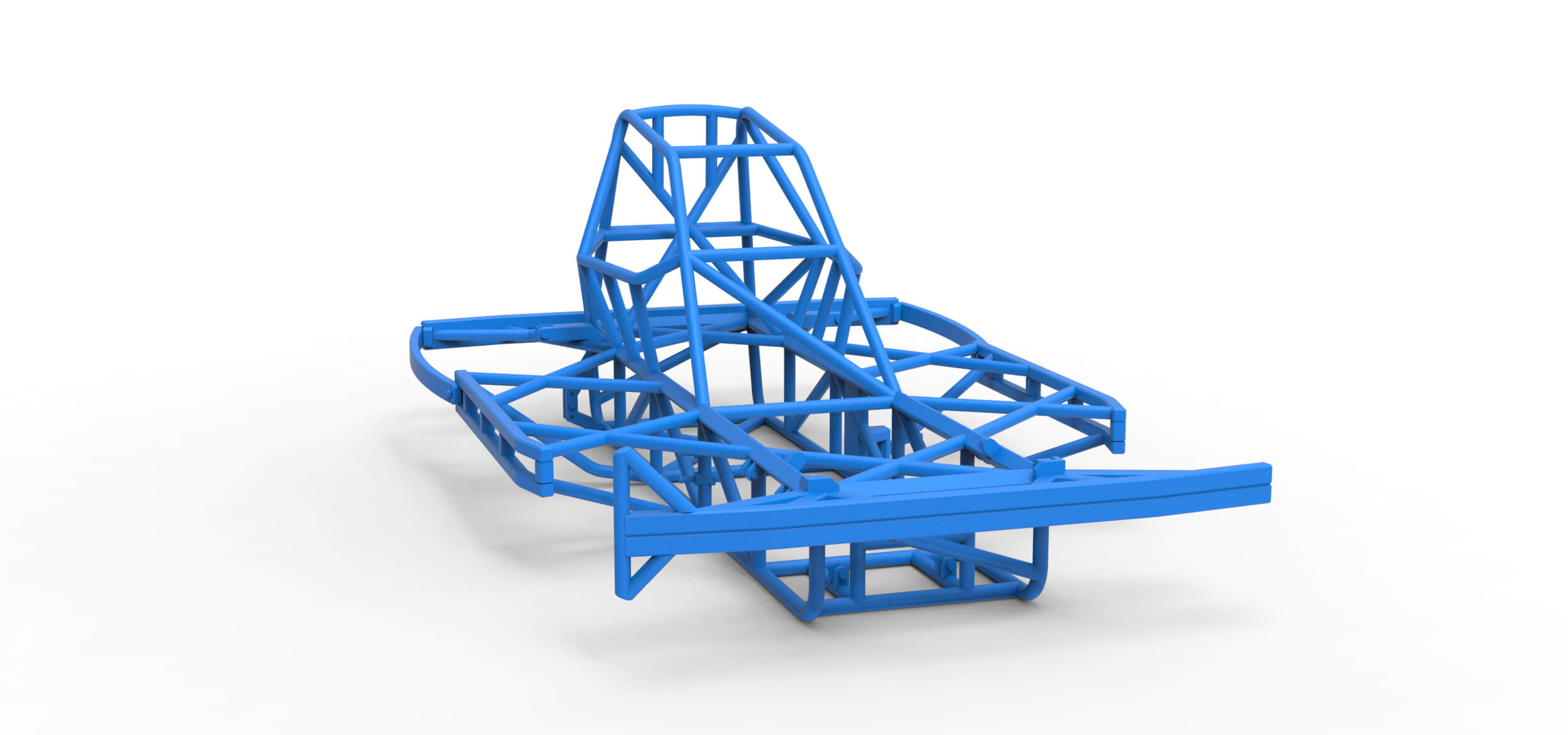 Frame of Superstox Scale 125 3D Model