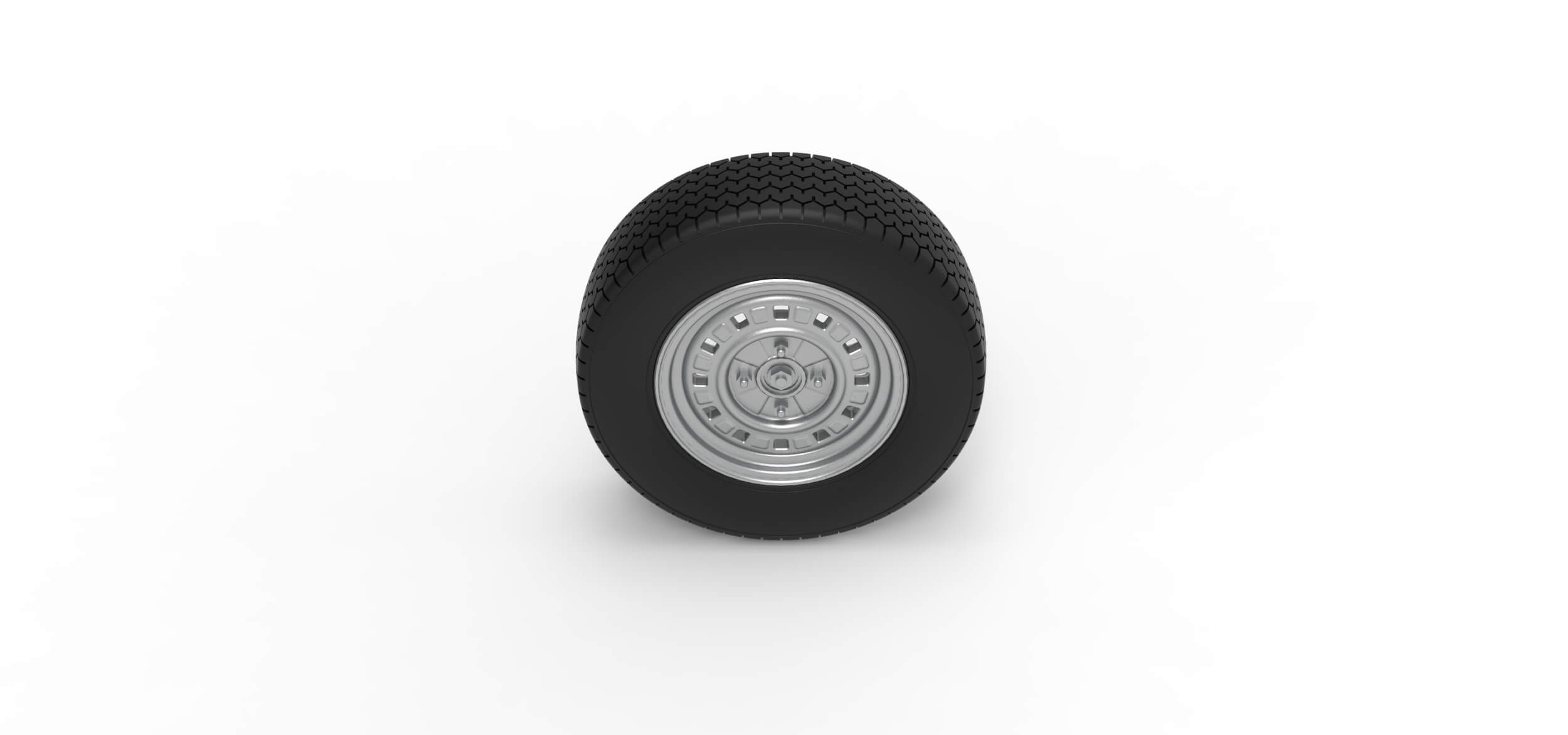 Front Wheel of Superstox Scale 125 3D Model