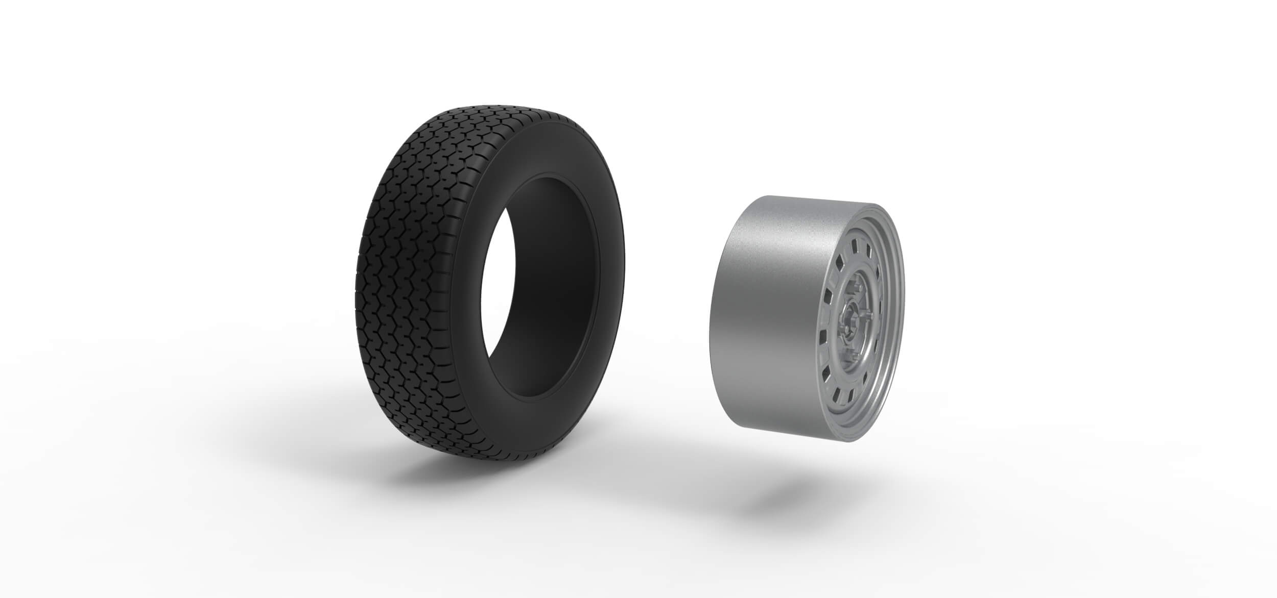 Front Wheel of Superstox Scale 125 3D Model