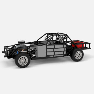 IMCA Stock Car Base Scale 1:25