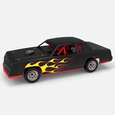 IMCA Stock Car Version 2 Scale 1:25