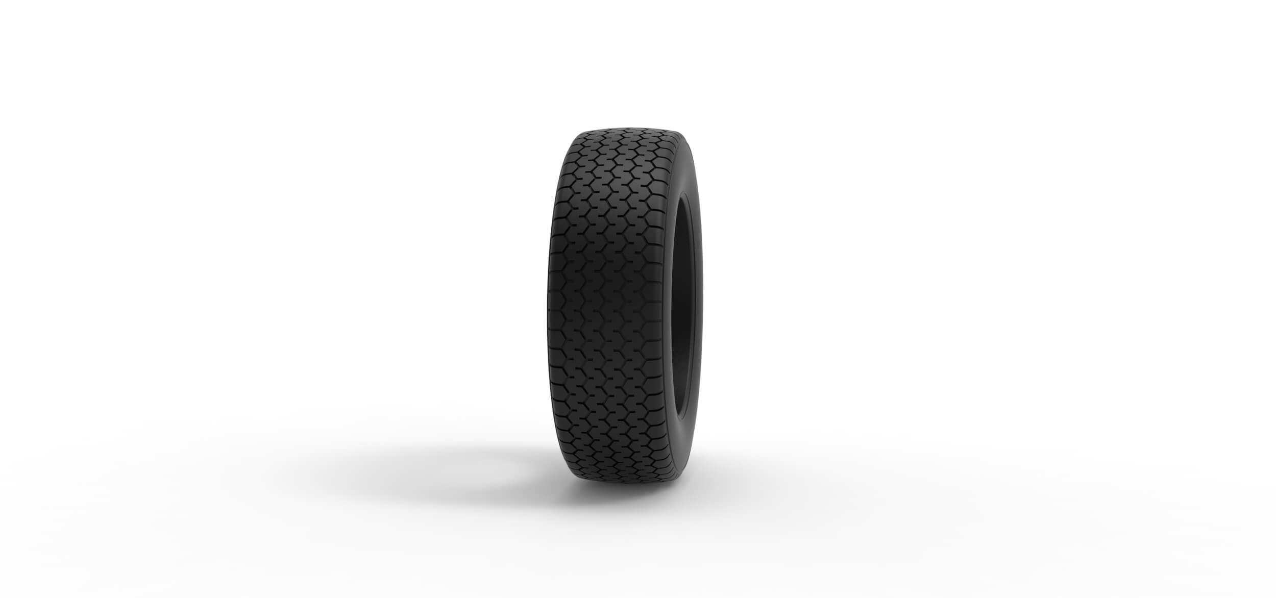 Race Tire 11 Scale 125 3D Model